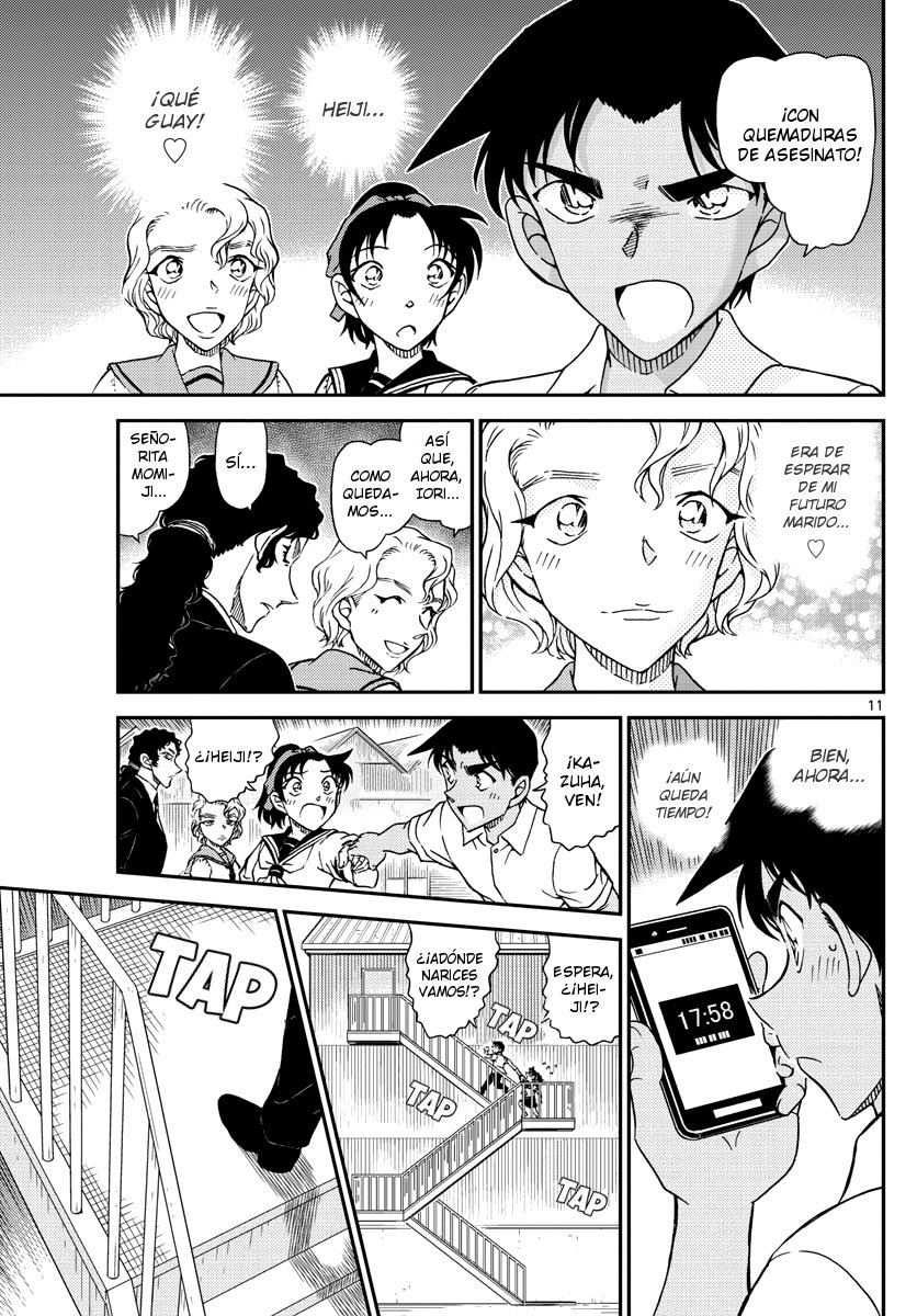 Detective Conan Capitulo 1042: Memorias del Jingisukan página 11