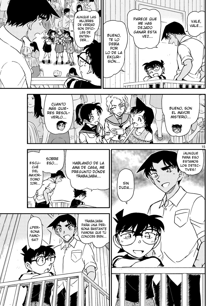 Detective Conan Capitulo 1042: Memorias del Jingisukan página 15