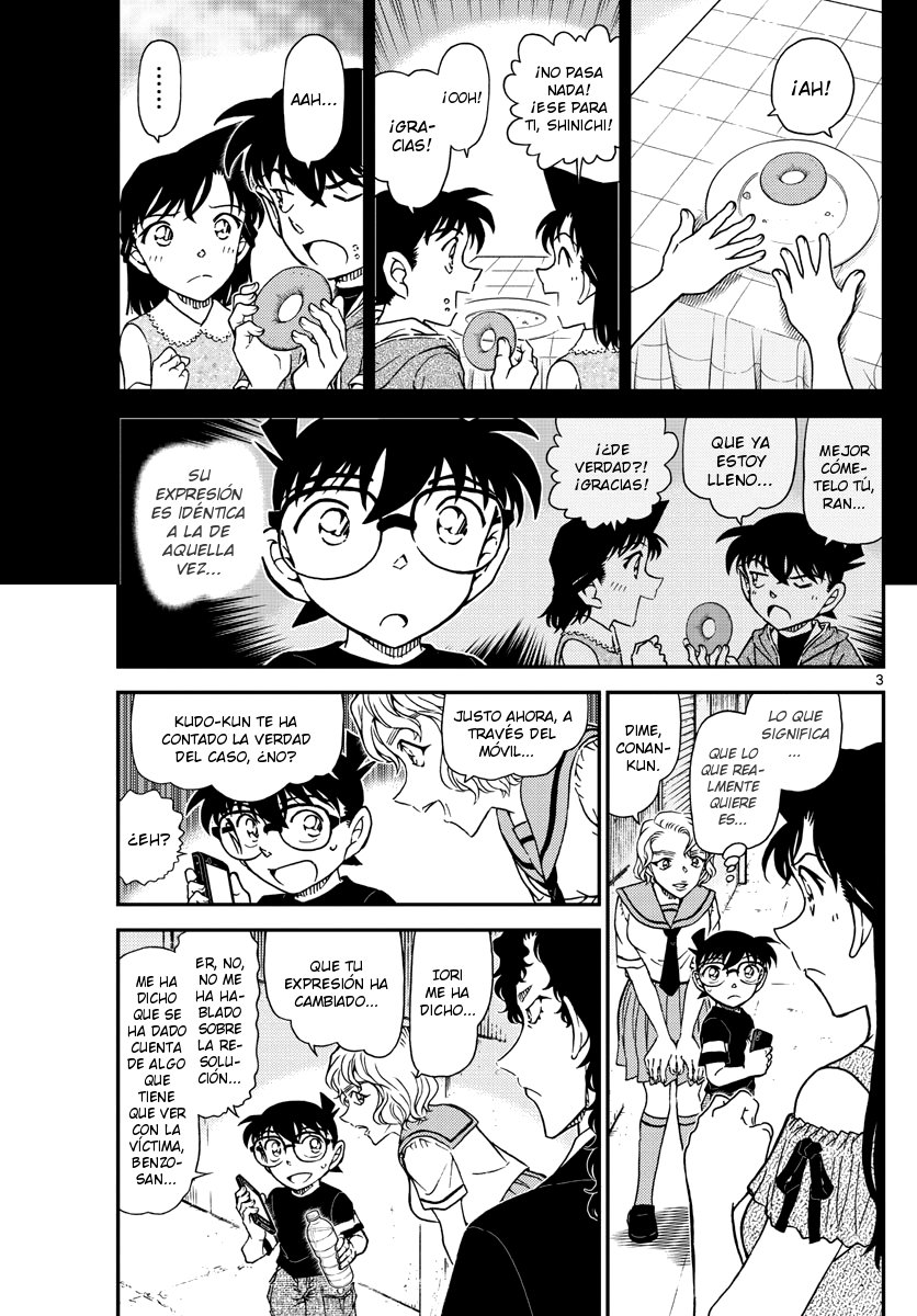 Detective Conan Capitulo 1042: Memorias del Jingisukan página 3