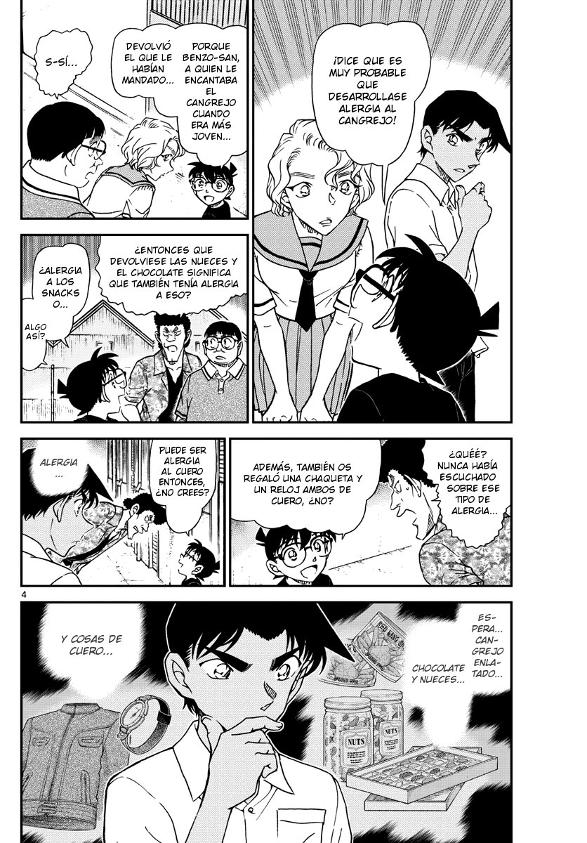 Detective Conan Capitulo 1042: Memorias del Jingisukan página 4
