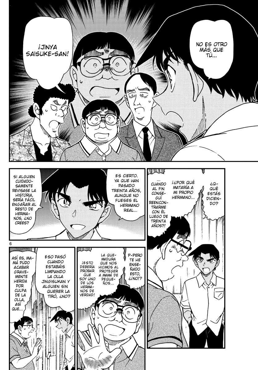 Detective Conan Capitulo 1042: Memorias del Jingisukan página 6
