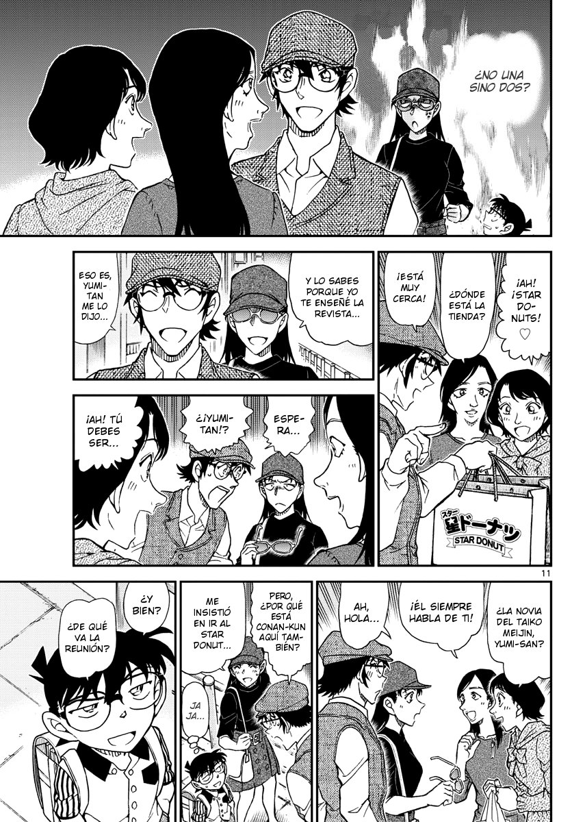 Detective Conan Capitulo 1043: La barba del Meijin página 11