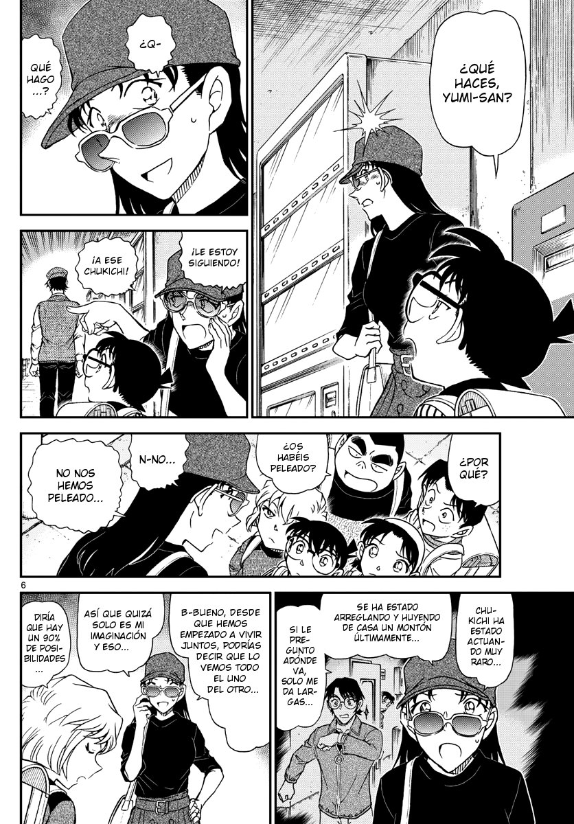 Detective Conan Capitulo 1043: La barba del Meijin página 6
