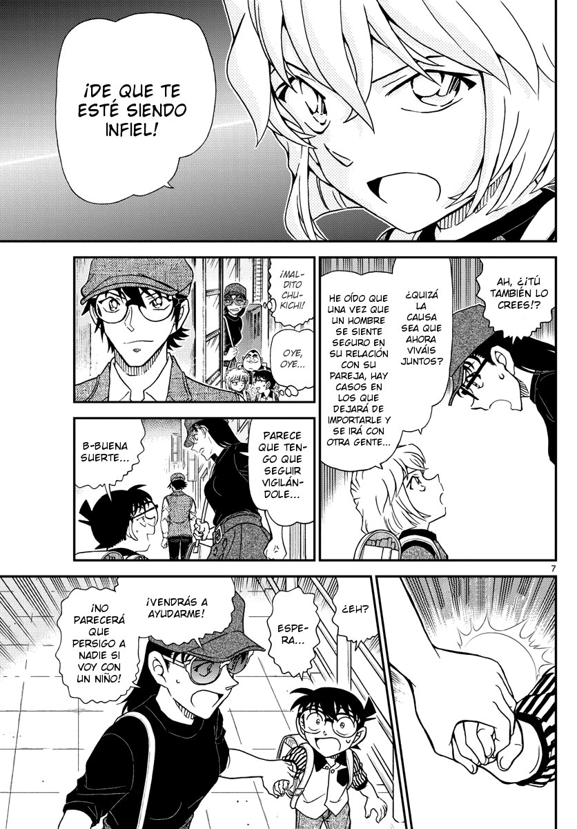 Detective Conan Capitulo 1043: La barba del Meijin página 7