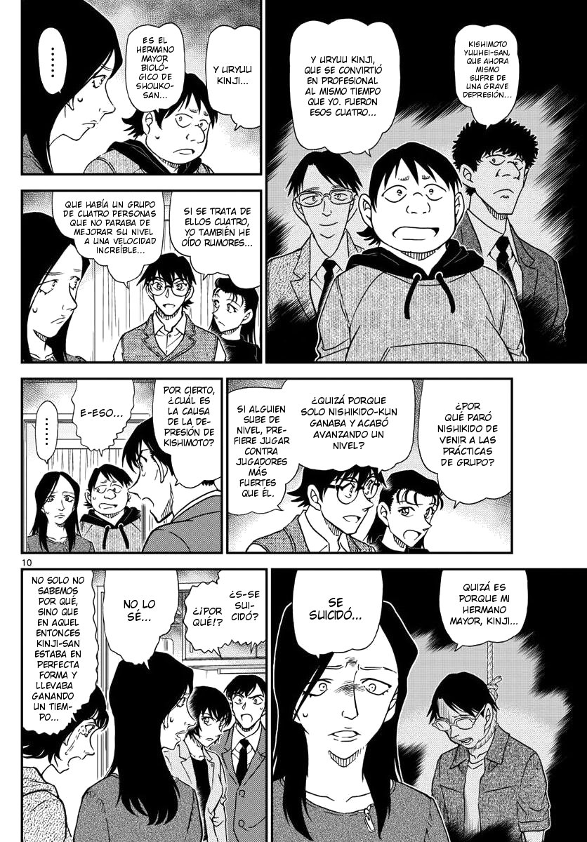 Detective Conan Capitulo 1044: Los ojos del Meijin página 11