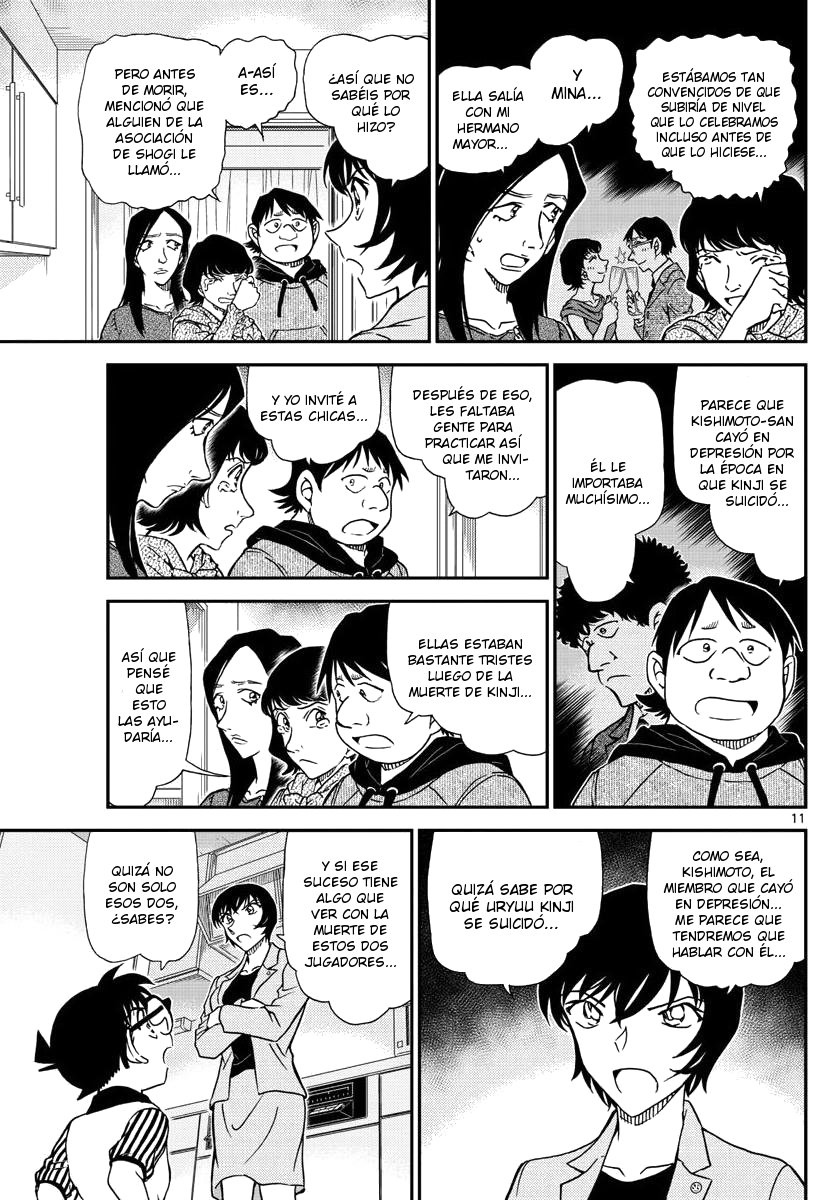 Detective Conan Capitulo 1044: Los ojos del Meijin página 12