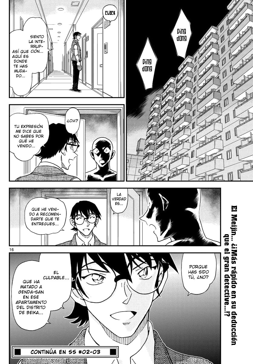 Detective Conan Capitulo 1044: Los ojos del Meijin página 17