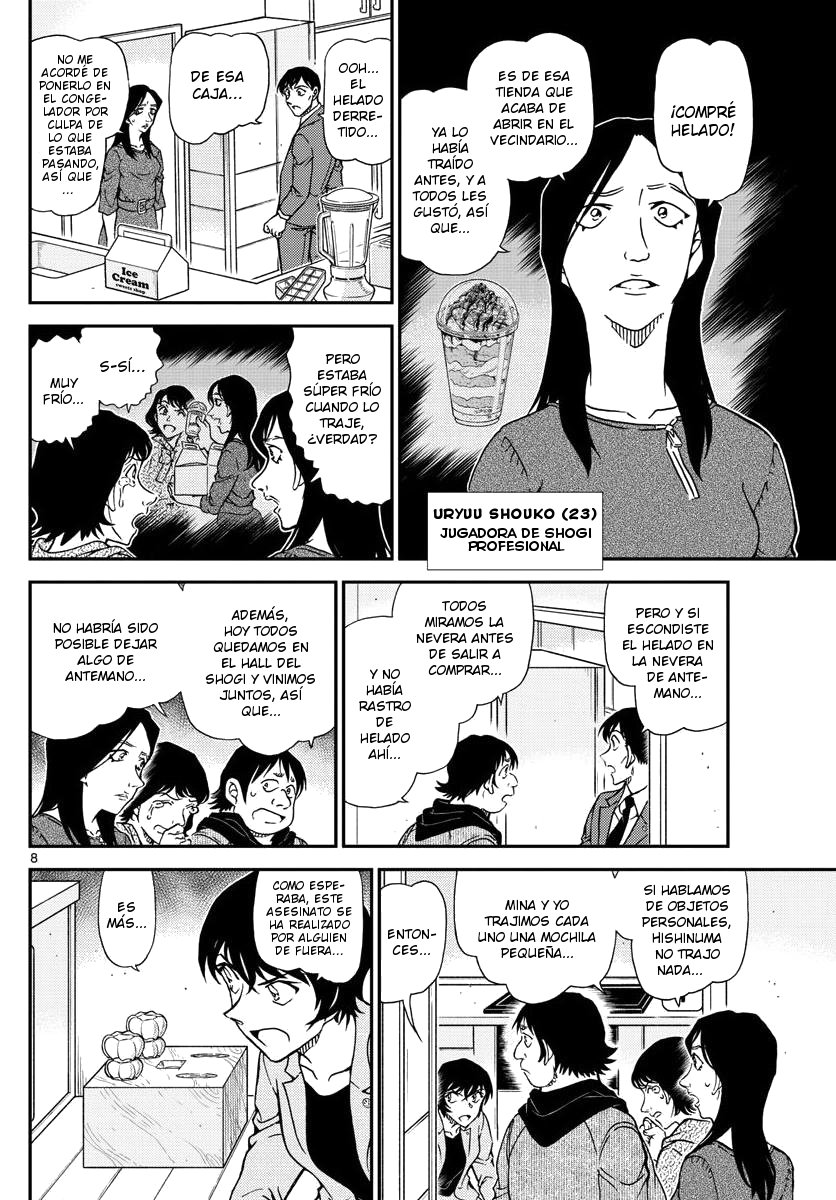 Detective Conan Capitulo 1044: Los ojos del Meijin página 9