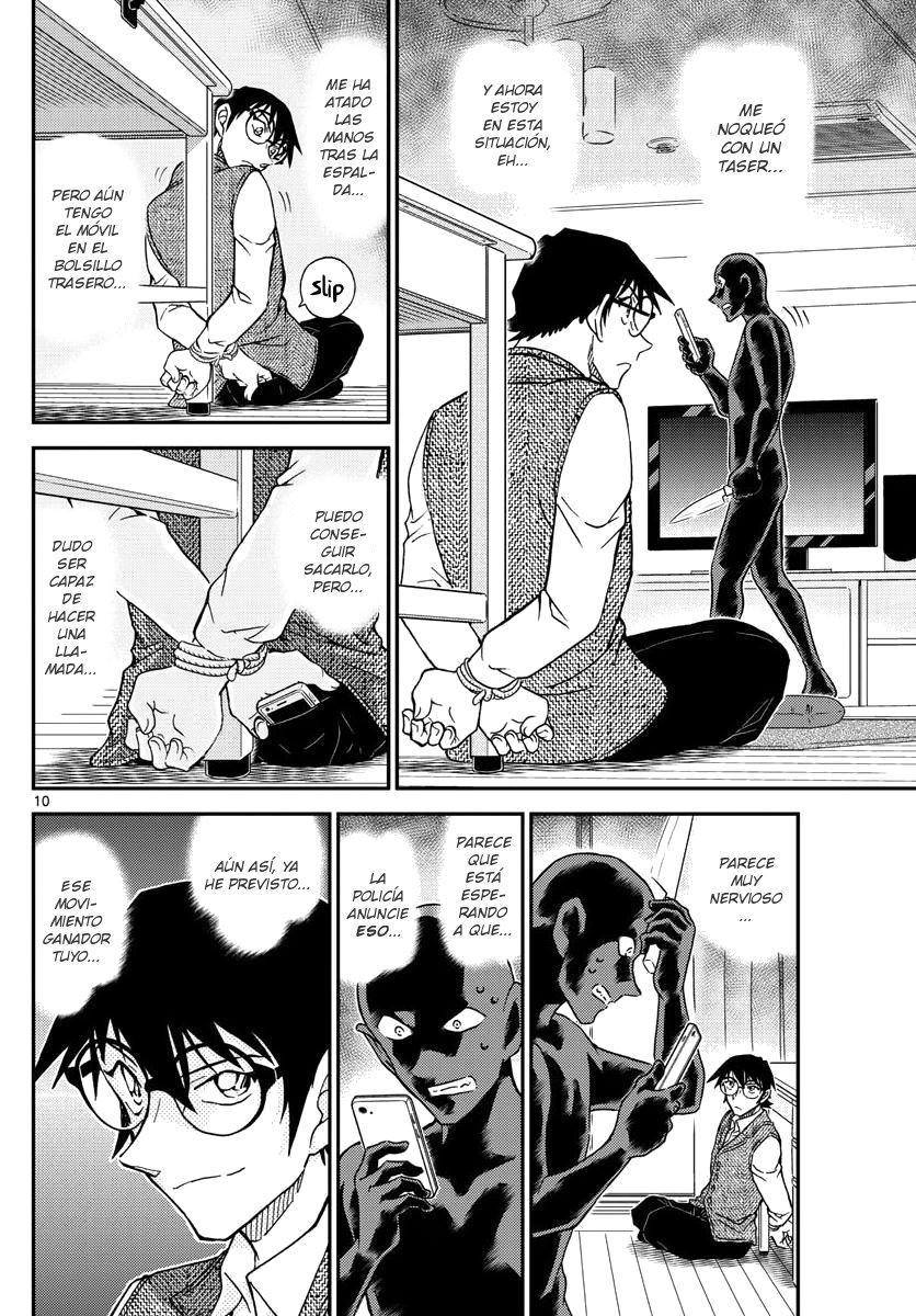 Detective Conan Capitulo 1045: La mano del Meijin página 10