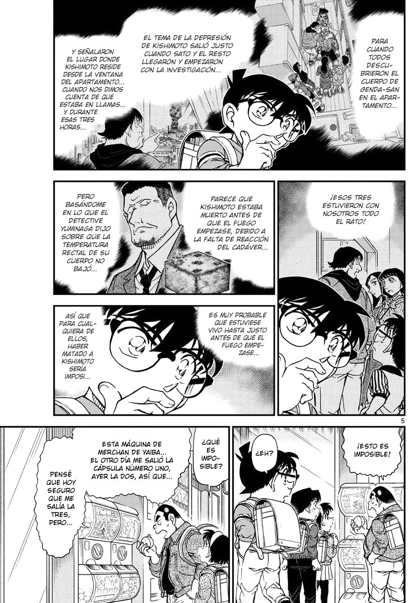 Detective Conan Capitulo 1045: La mano del Meijin página 5