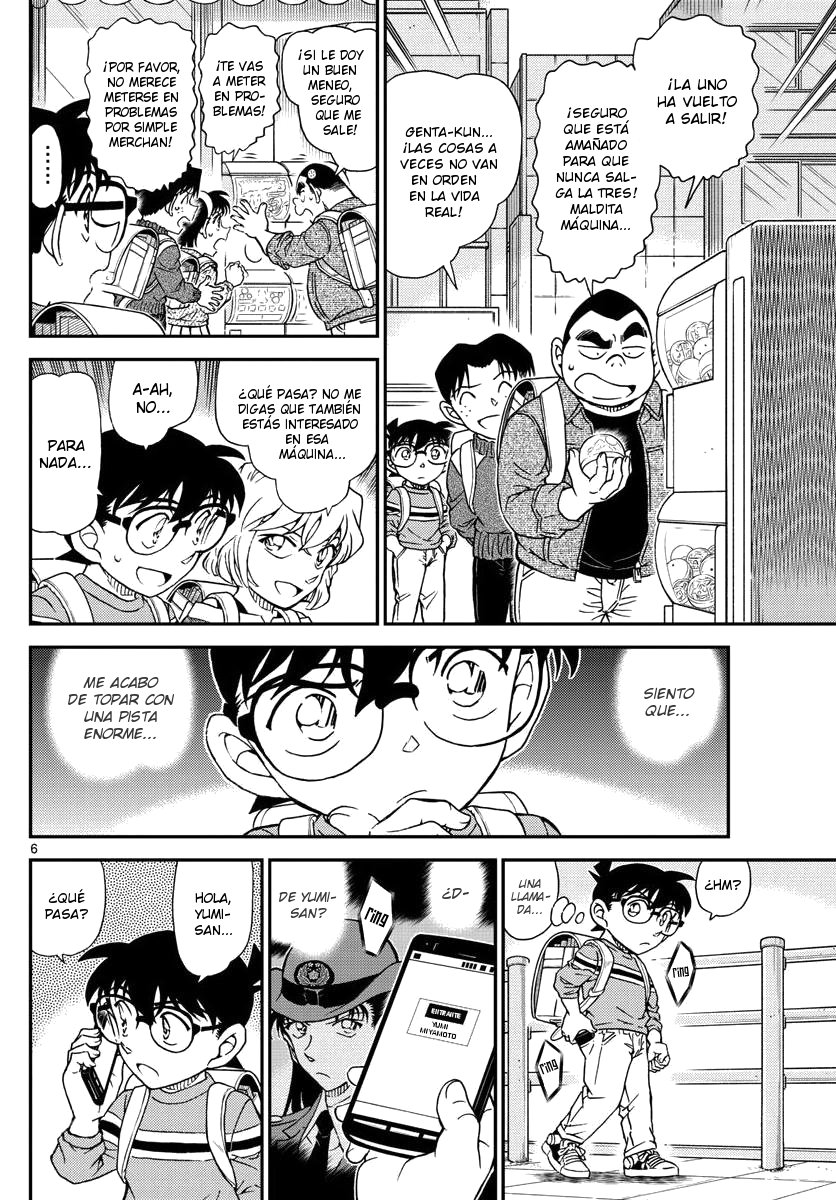 Detective Conan Capitulo 1045: La mano del Meijin página 6
