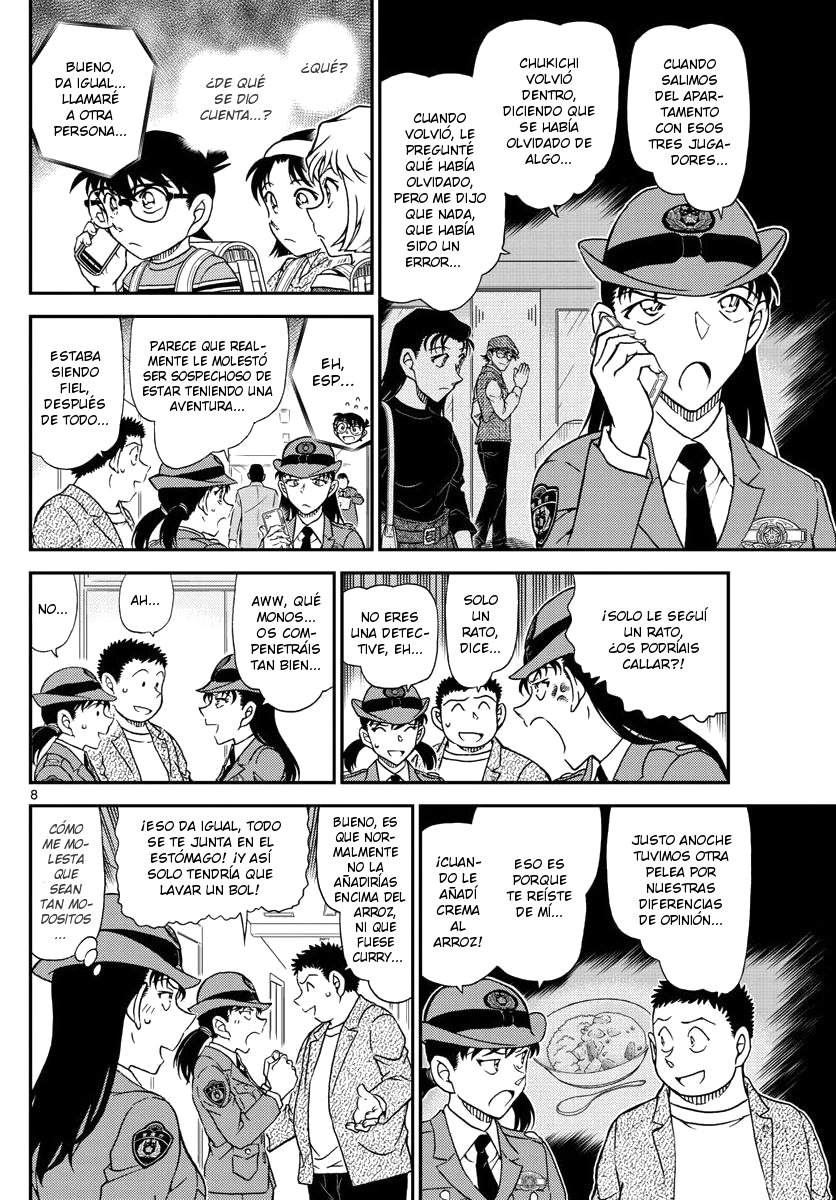 Detective Conan Capitulo 1045: La mano del Meijin página 8