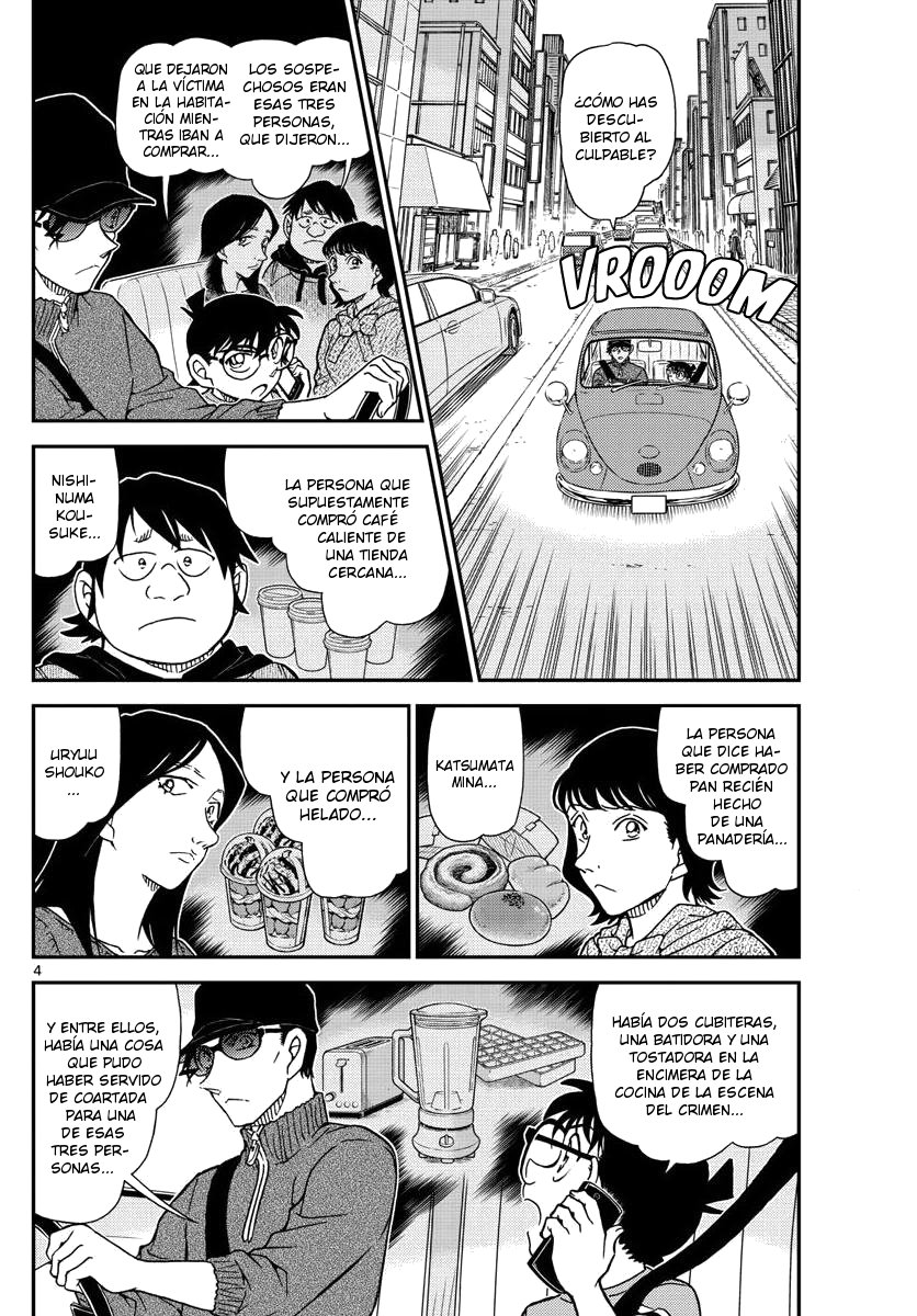 Detective Conan Capitulo 1046: La mano ganadora el Meijin página 4