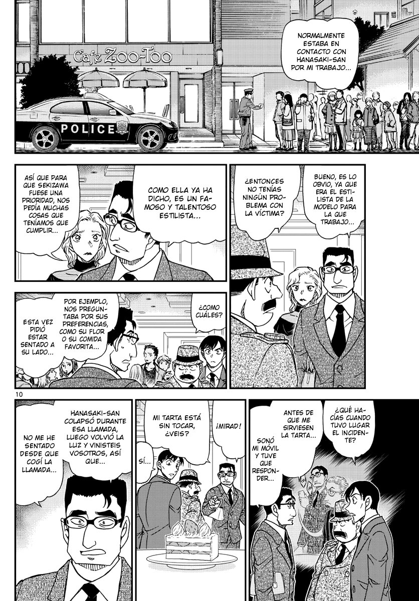 Detective Conan Capitulo 1048: ¿Por qué lloras...? página 10