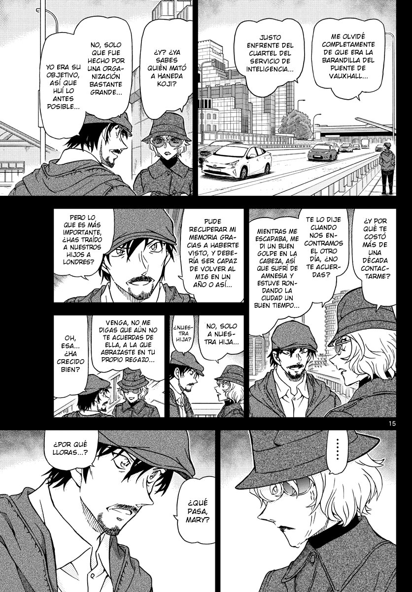 Detective Conan Capitulo 1048: ¿Por qué lloras...? página 15