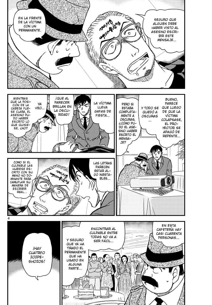 Detective Conan Capitulo 1048: ¿Por qué lloras...? página 4