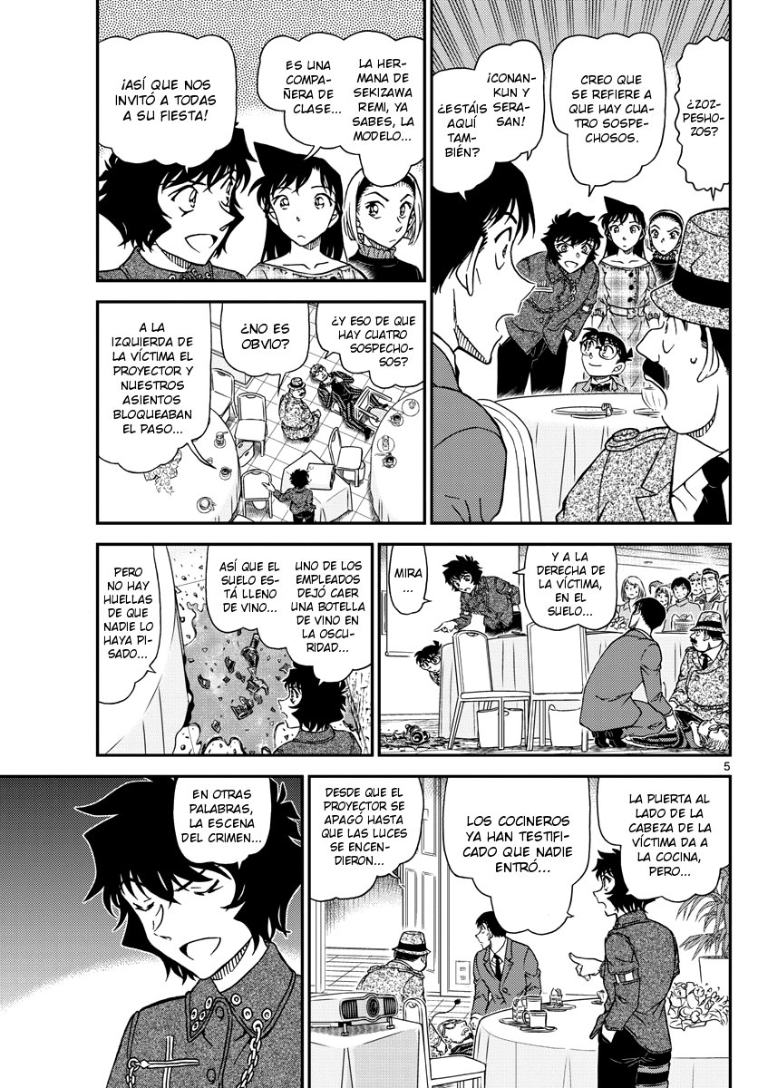 Detective Conan Capitulo 1048: ¿Por qué lloras...? página 5