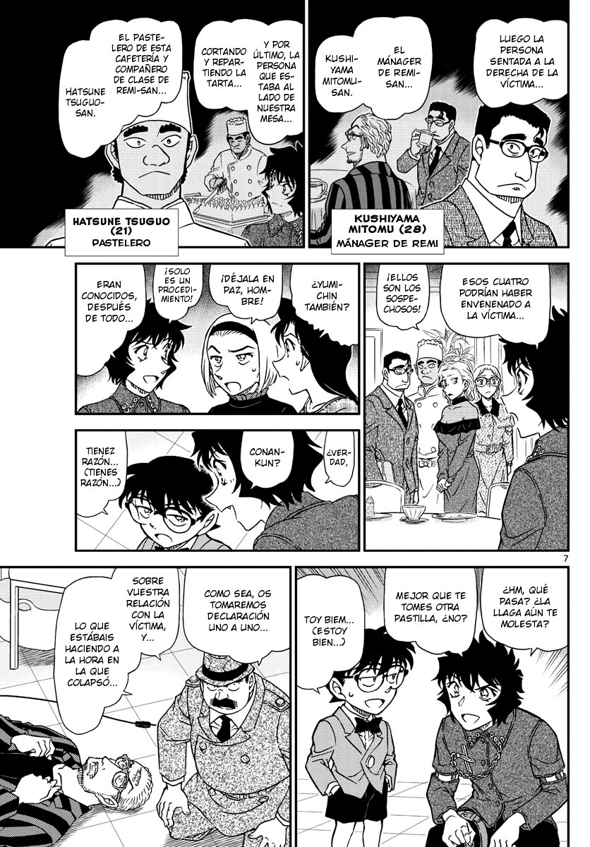 Detective Conan Capitulo 1048: ¿Por qué lloras...? página 7