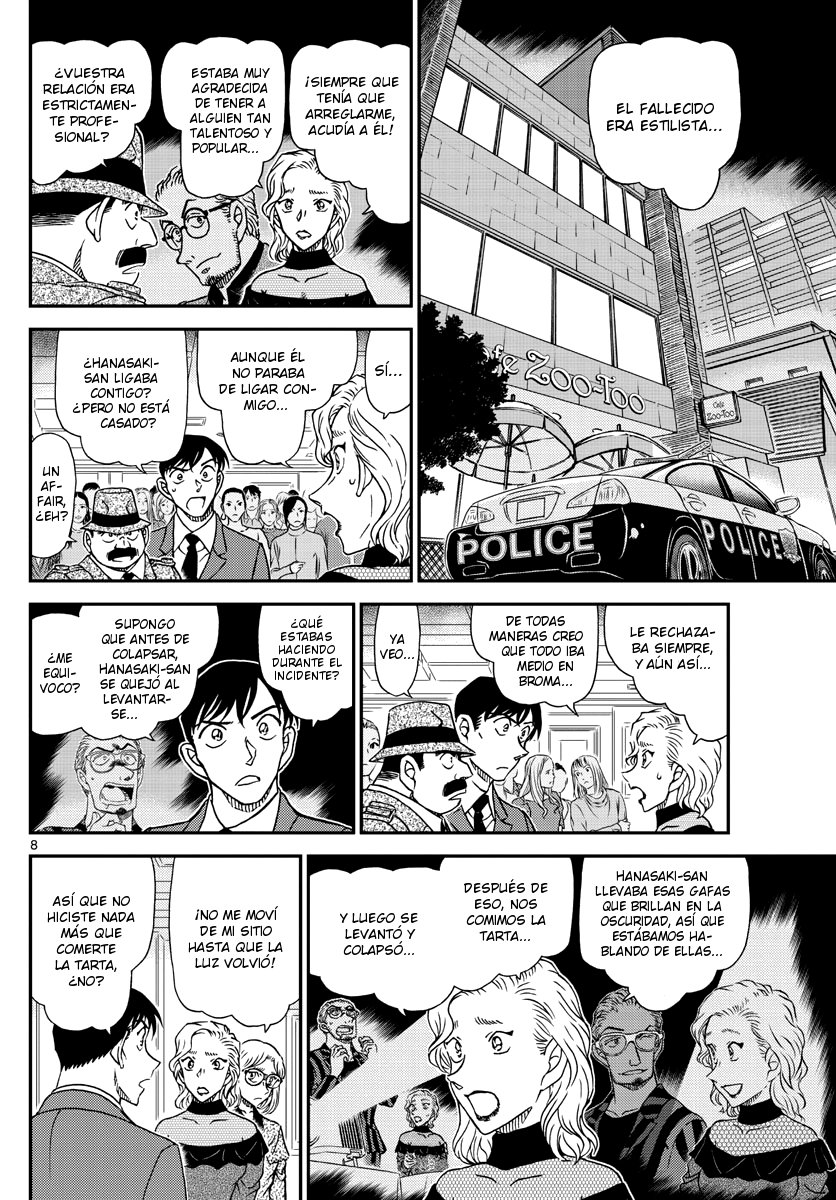 Detective Conan Capitulo 1048: ¿Por qué lloras...? página 8