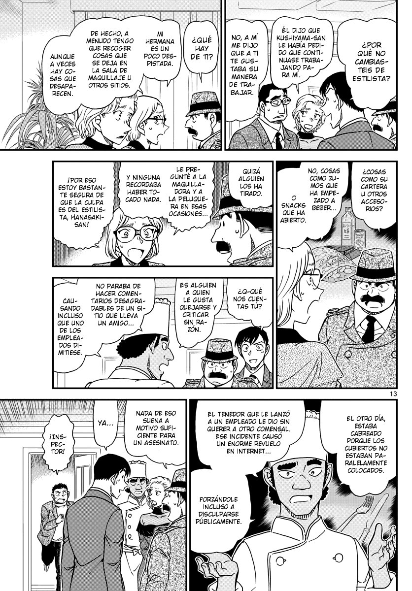 Detective Conan Capitulo 1049: ¡Es increíble! página 13