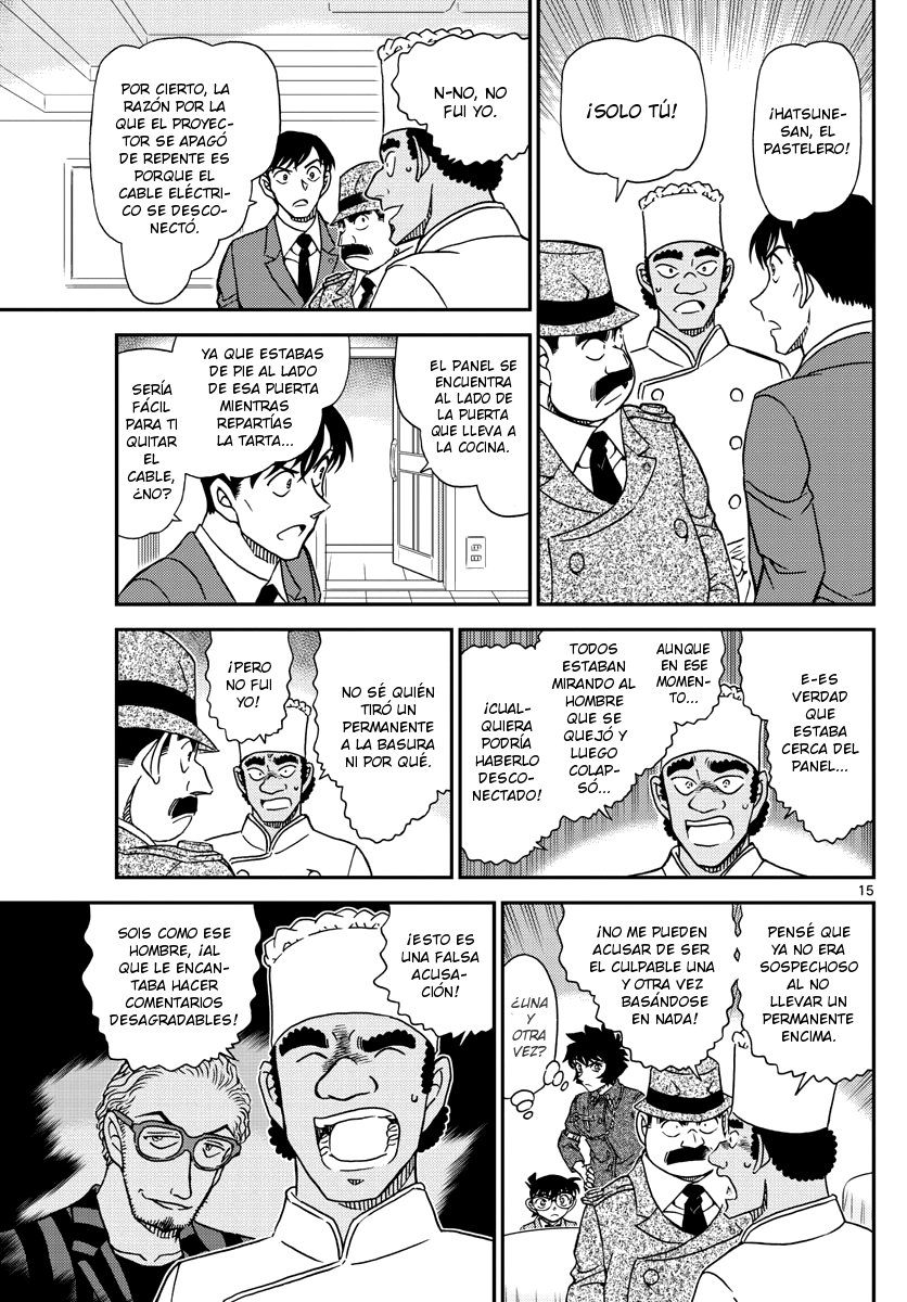Detective Conan Capitulo 1049: ¡Es increíble! página 15