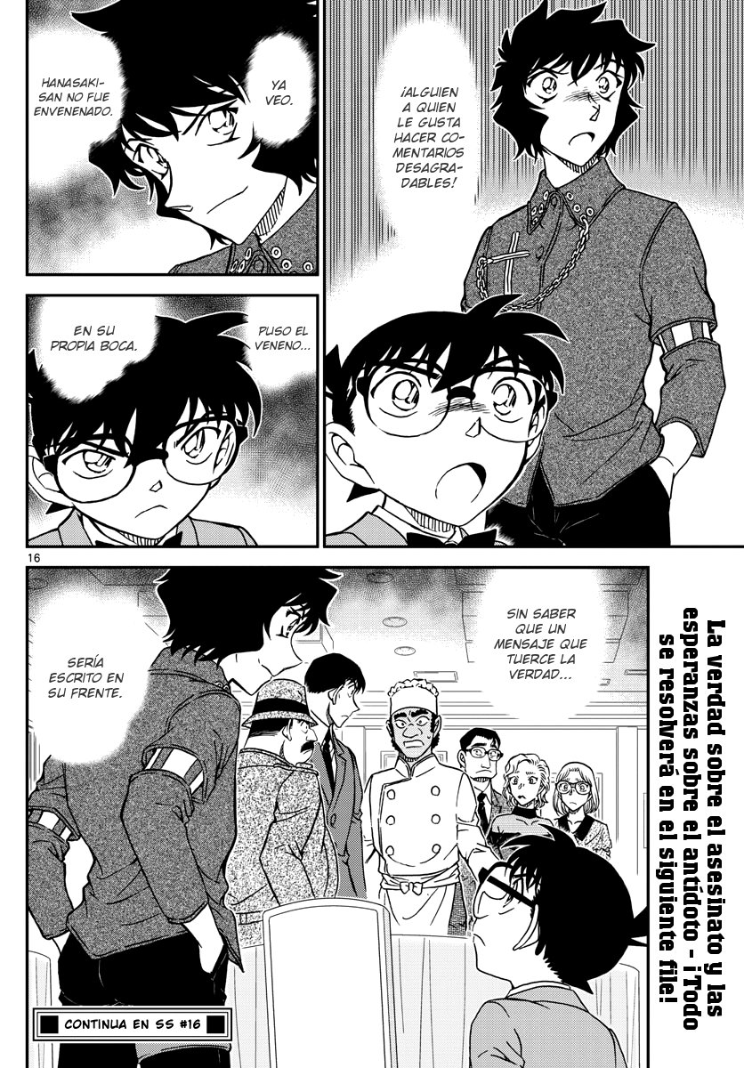 Detective Conan Capitulo 1049: ¡Es increíble! página 16