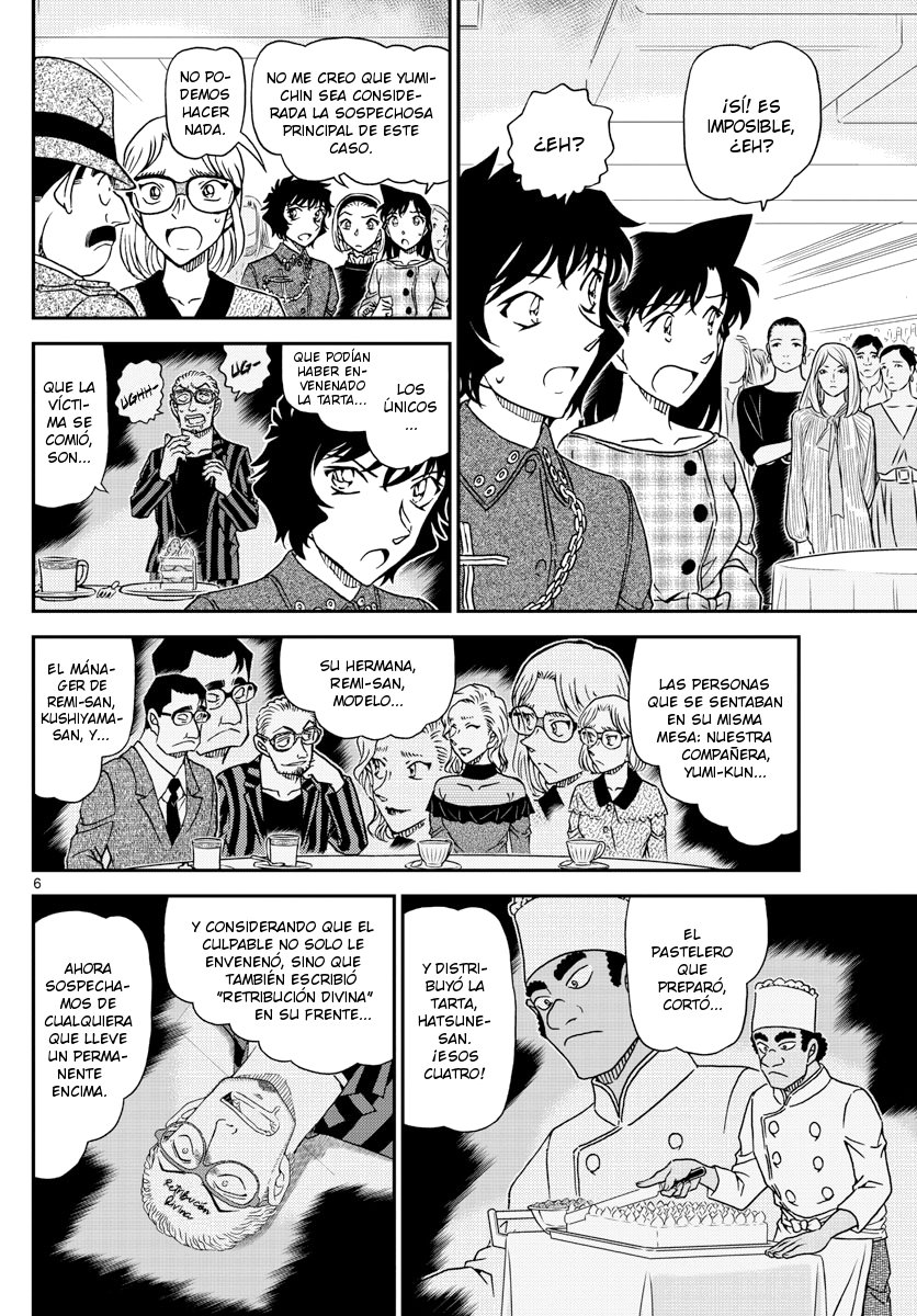 Detective Conan Capitulo 1049: ¡Es increíble! página 6