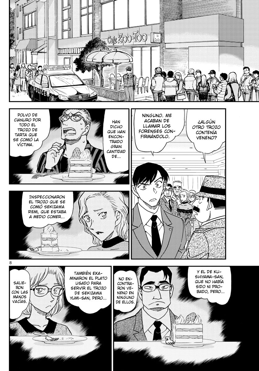 Detective Conan Capitulo 1049: ¡Es increíble! página 8