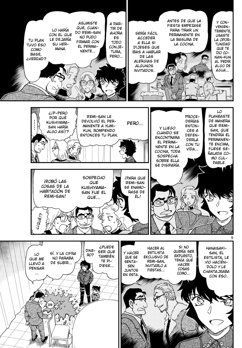 Detective Conan Capitulo 1050: Aprendiz y mago página 10
