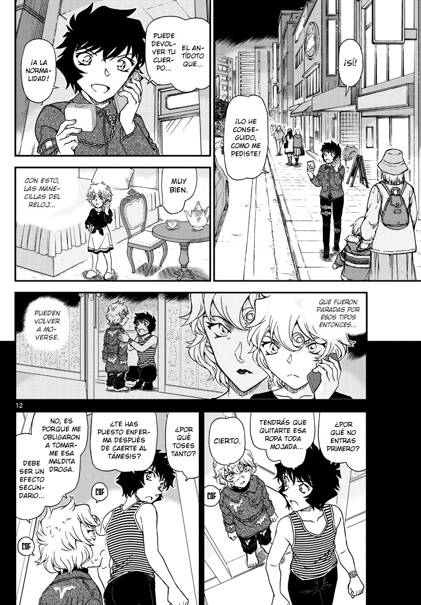 Detective Conan Capitulo 1050: Aprendiz y mago página 13