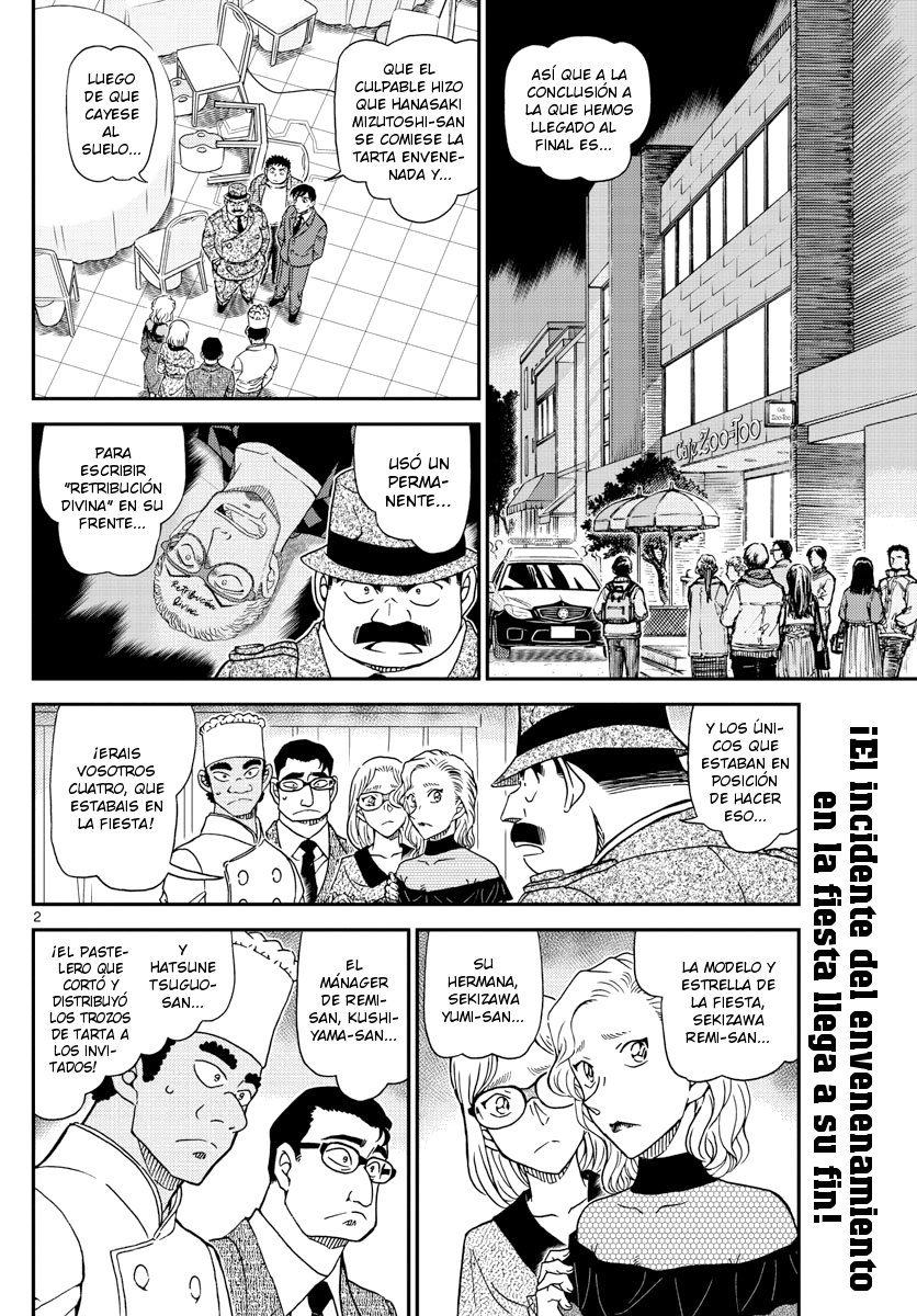 Detective Conan Capitulo 1050: Aprendiz y mago página 3