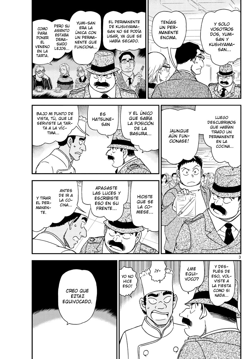 Detective Conan Capitulo 1050: Aprendiz y mago página 4