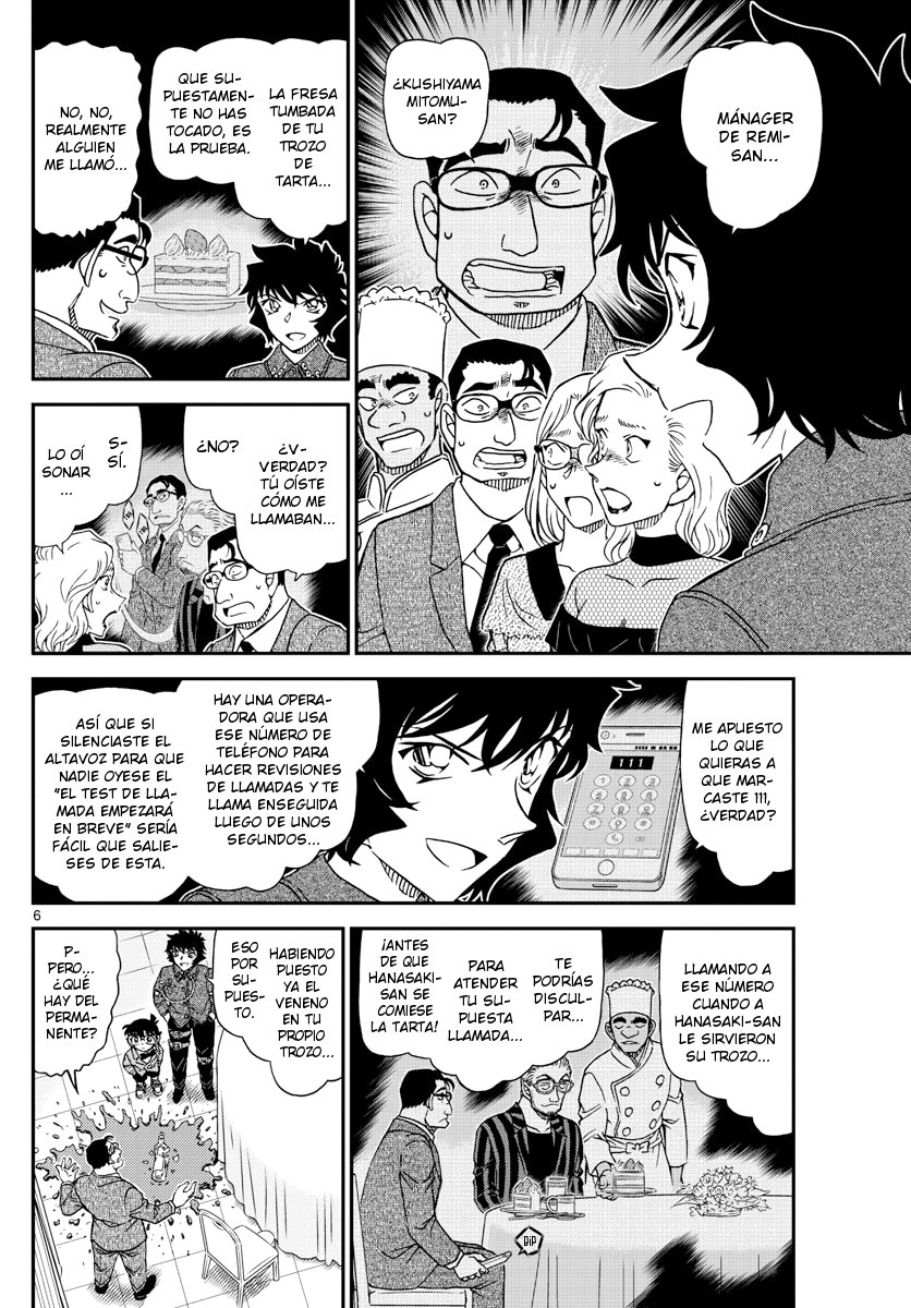 Detective Conan Capitulo 1050: Aprendiz y mago página 7