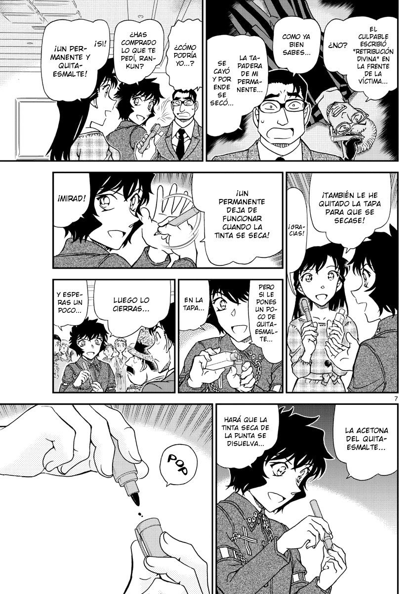 Detective Conan Capitulo 1050: Aprendiz y mago página 8