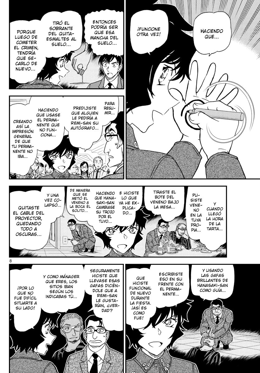 Detective Conan Capitulo 1050: Aprendiz y mago página 9