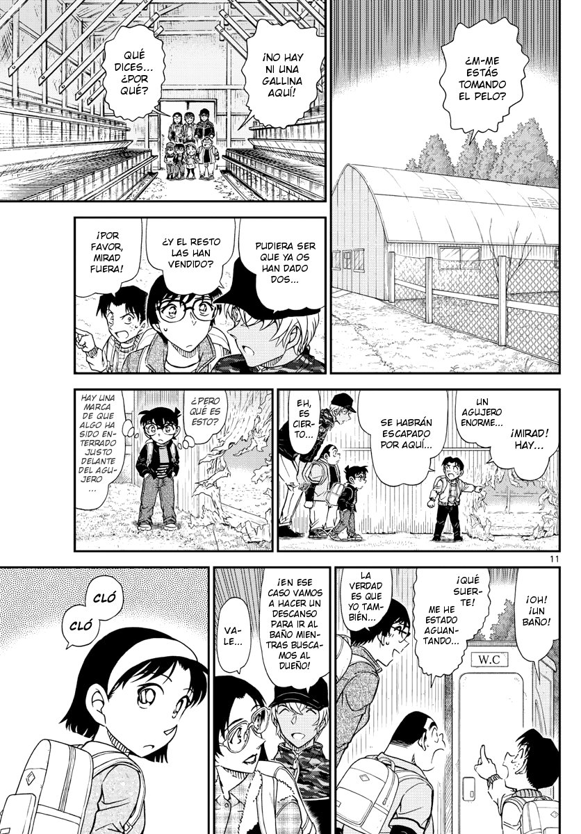 Detective Conan Capitulo 1051: La granja espeluznante página 12