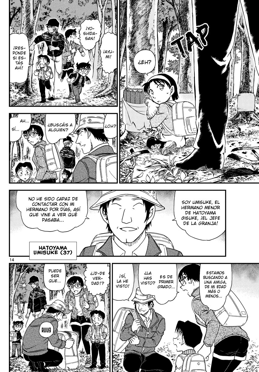 Detective Conan Capitulo 1051: La granja espeluznante página 15