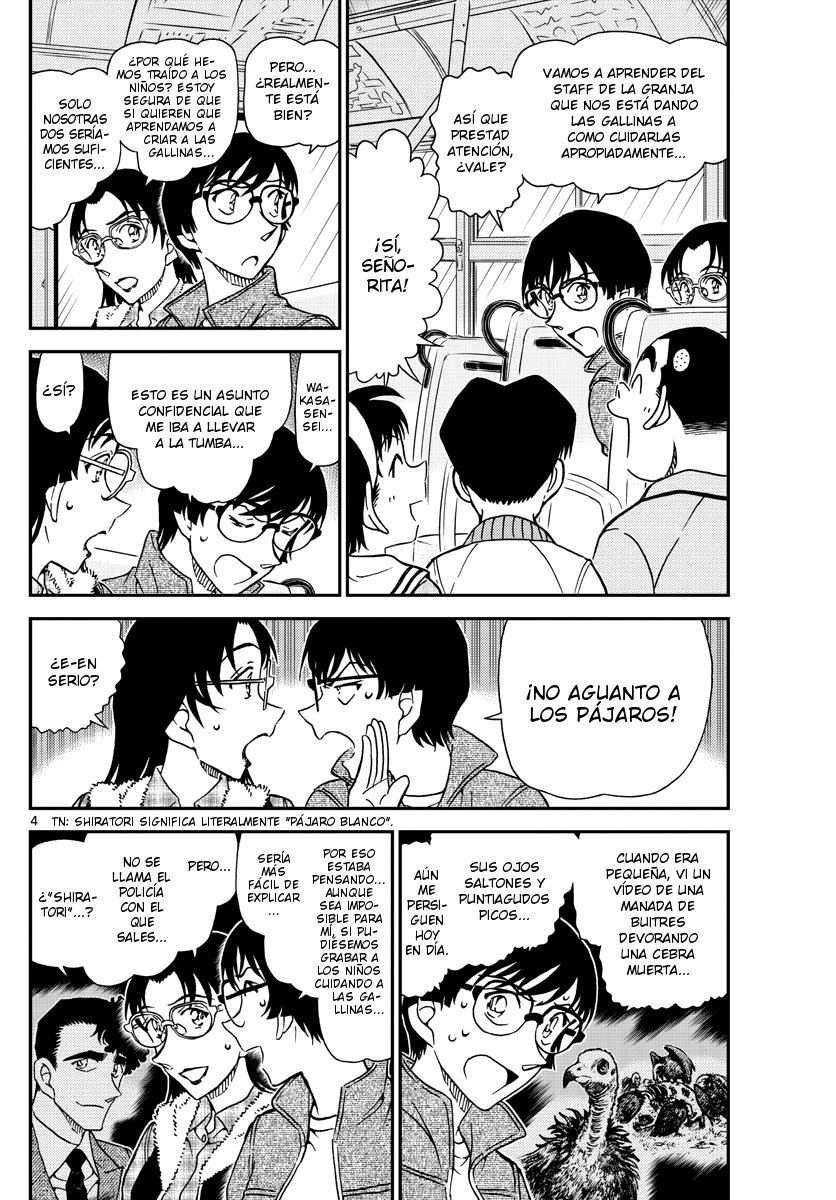 Detective Conan Capitulo 1051: La granja espeluznante página 5