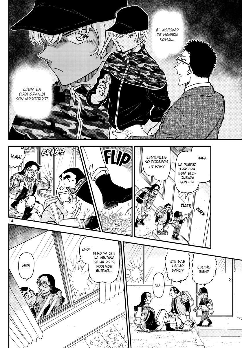 Detective Conan Capitulo 1052: Torpeza y sospechas página 15