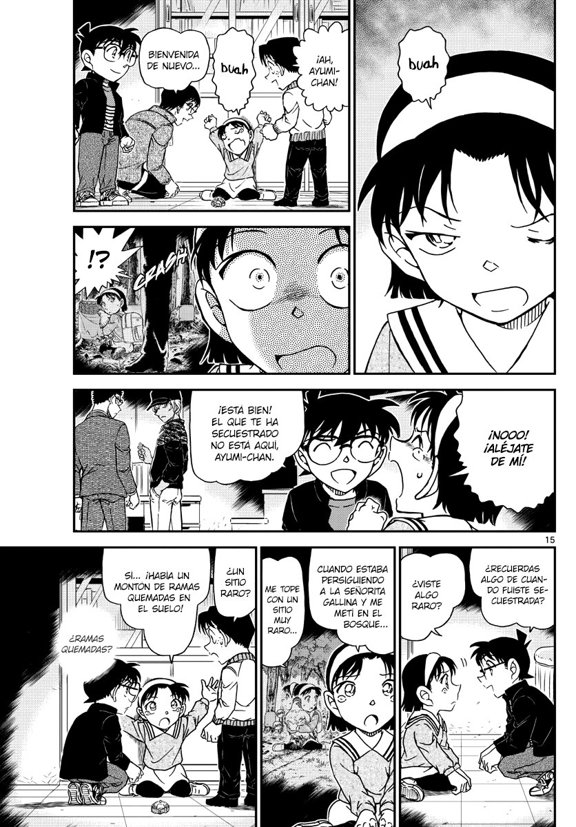 Detective Conan Capitulo 1052: Torpeza y sospechas página 16