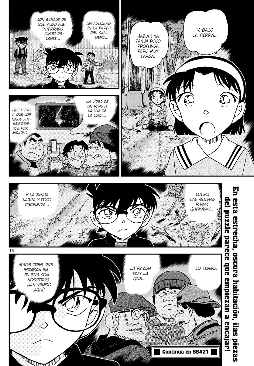 Detective Conan Capitulo 1052: Torpeza y sospechas página 17