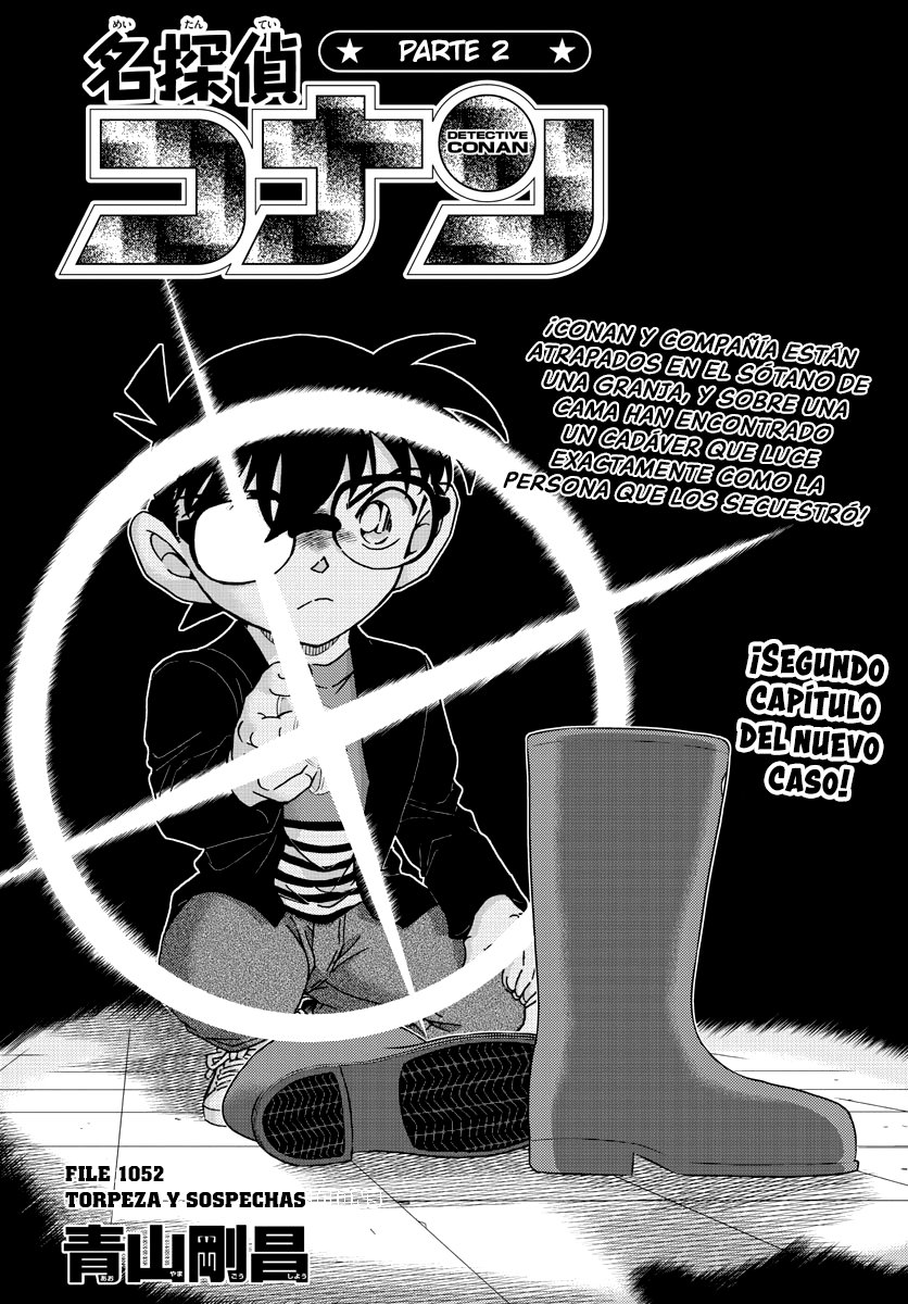 Detective Conan Capitulo 1052: Torpeza y sospechas página 2