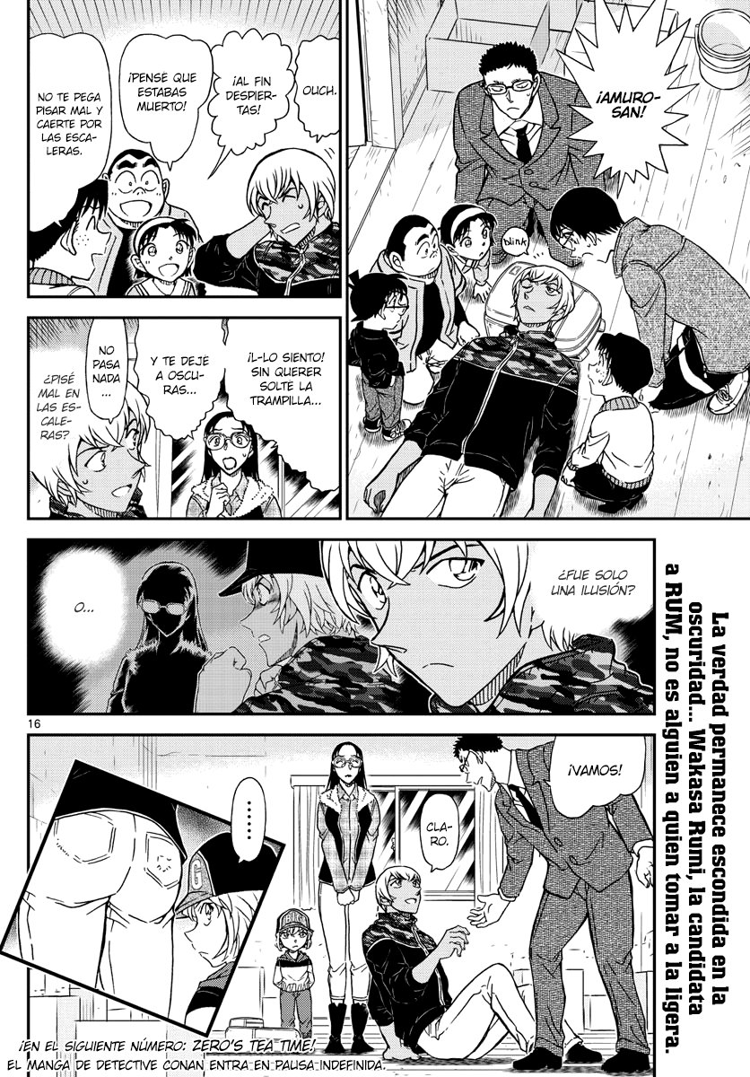 Detective Conan Capitulo 1054: El fuerte es... página 17