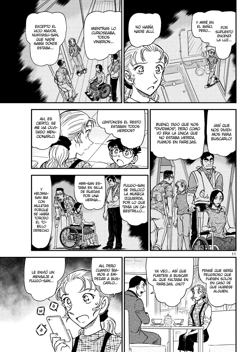 Detective Conan Capitulo 1055: Kogoro, en un dilema página 12