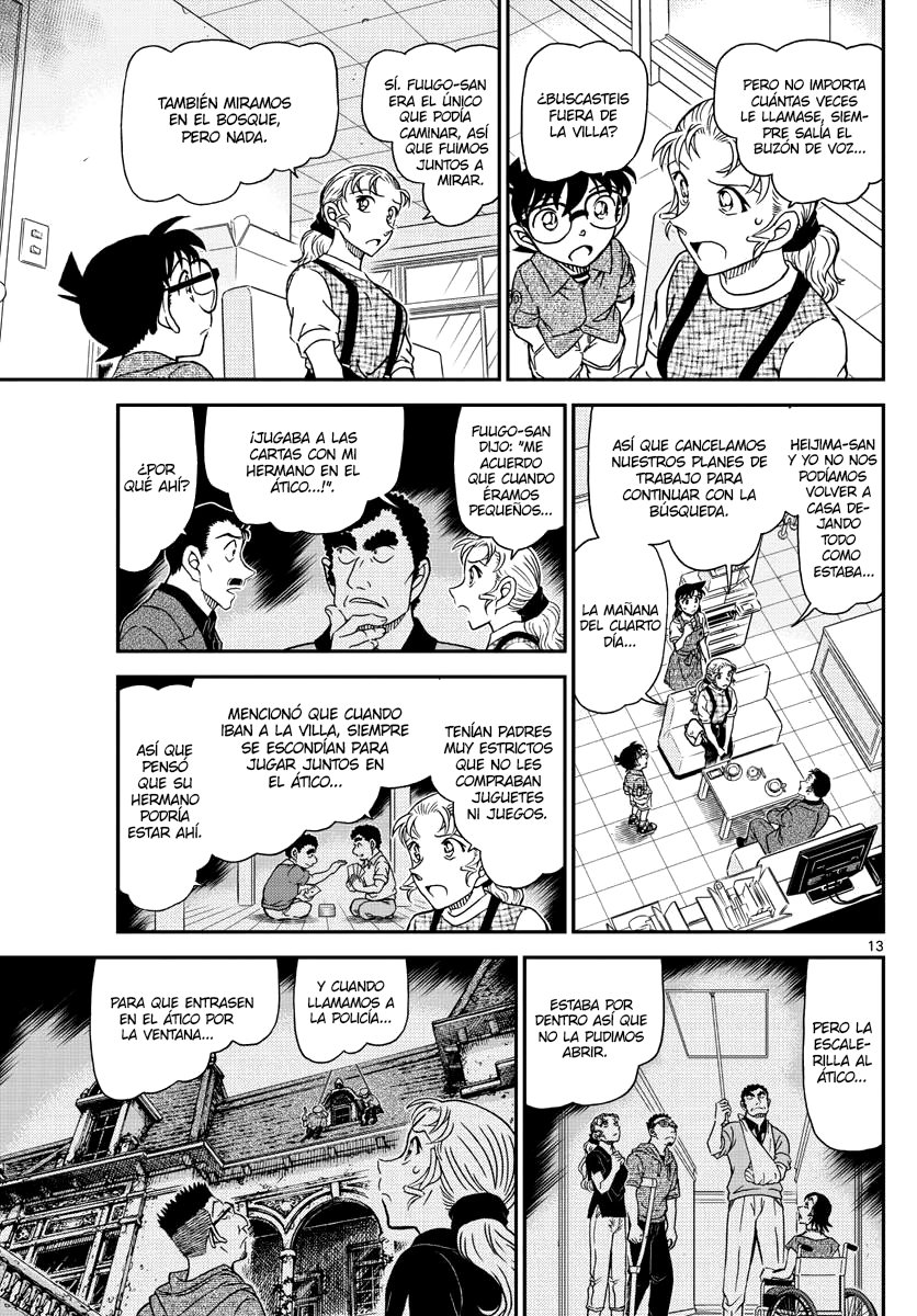 Detective Conan Capitulo 1055: Kogoro, en un dilema página 14
