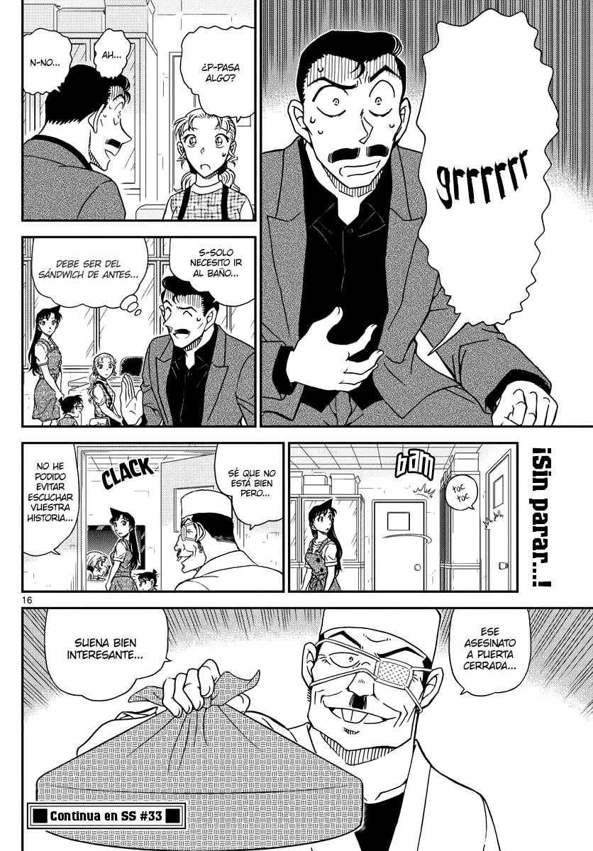 Detective Conan Capitulo 1055: Kogoro, en un dilema página 17