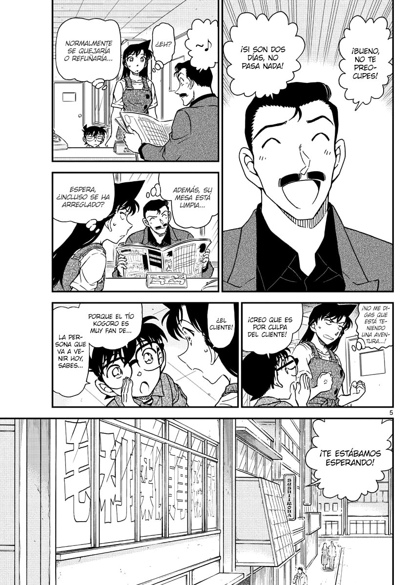 Detective Conan Capitulo 1055: Kogoro, en un dilema página 6