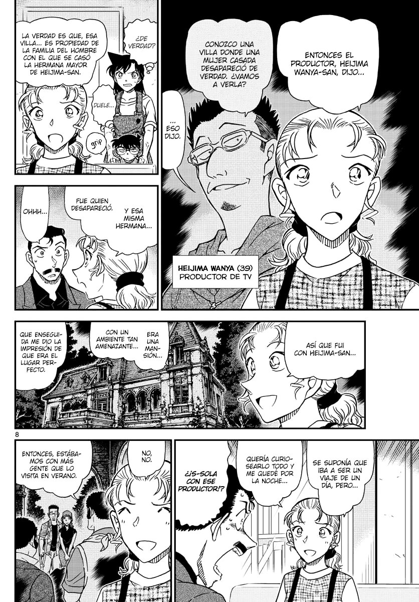 Detective Conan Capitulo 1055: Kogoro, en un dilema página 9