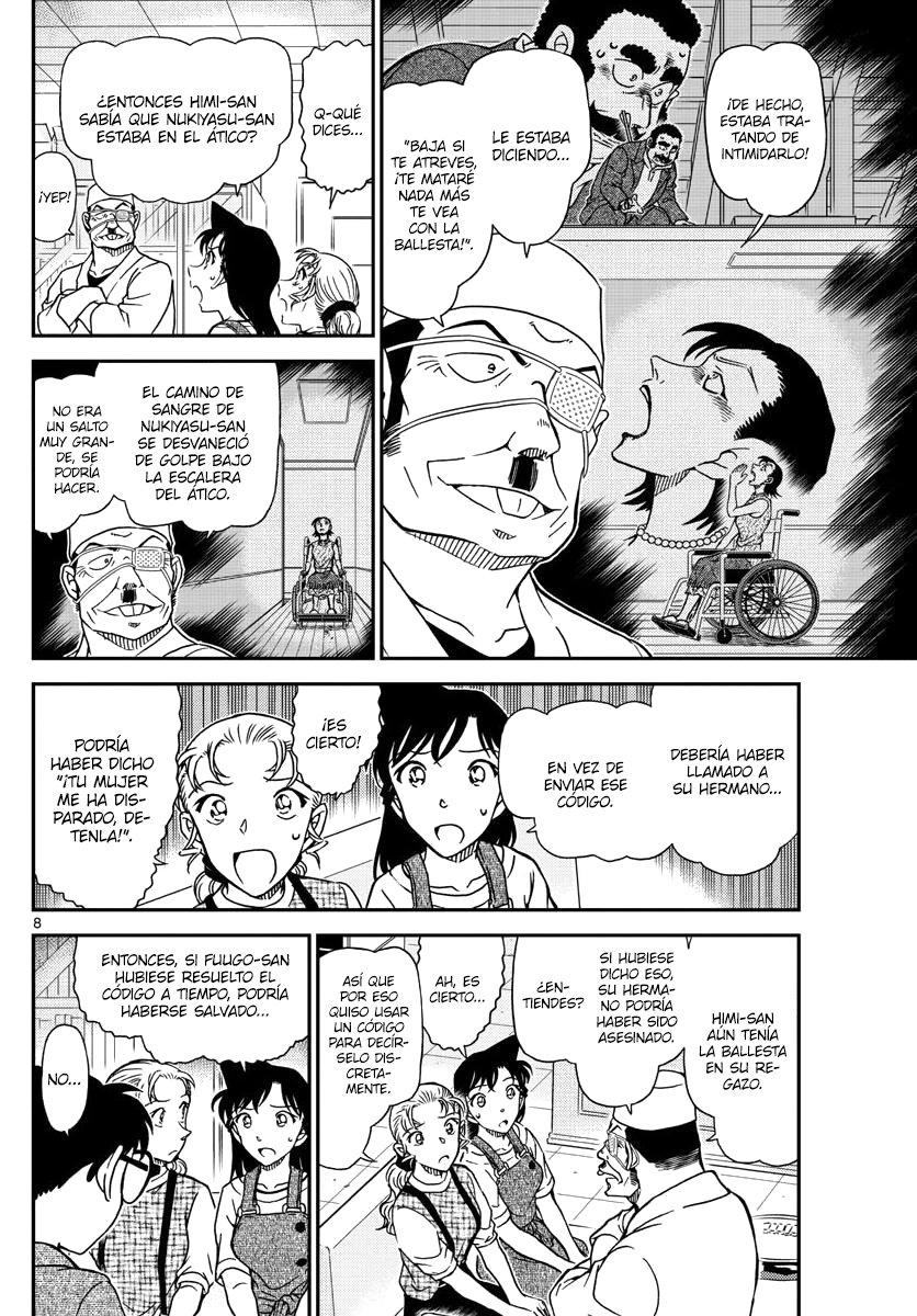 Detective Conan Capitulo 1057: La razón tras el código página 8