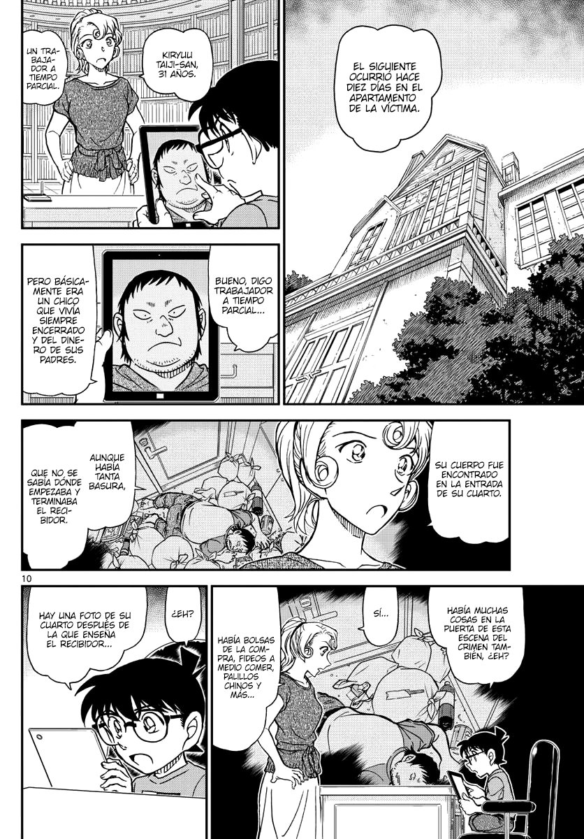 Detective Conan Capitulo 1058: ¿¡Un show de deducción en televisión!? página 10
